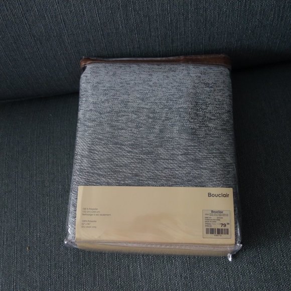 Set of Two(2) Bouclair Grommet Curtains SN# S18 BATCHA *Brand New* - Picture 5 of 8